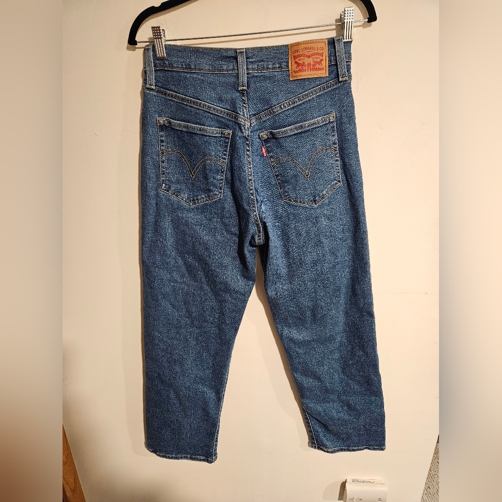 Levi's Ribcage Straight Ankle Jeans